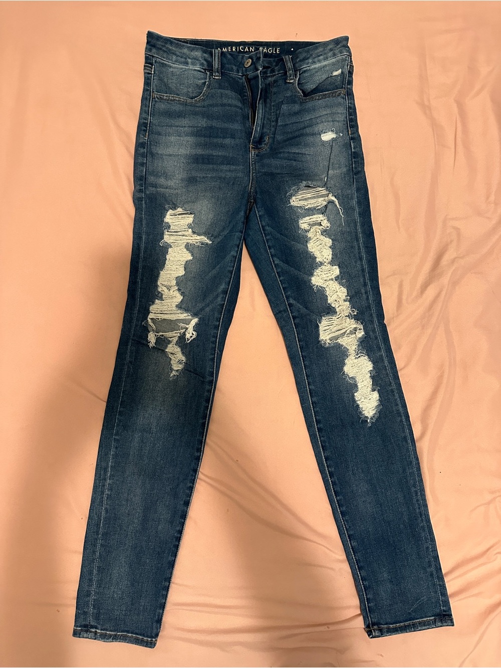 American Eagle Distressed Skinny Jeans